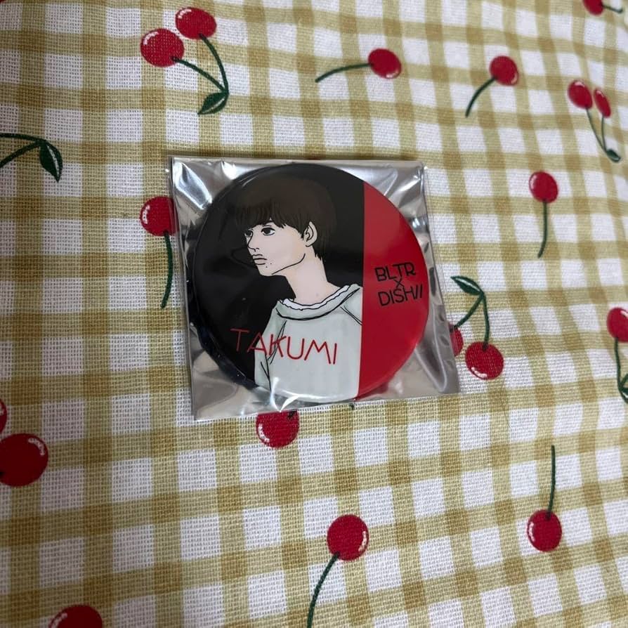 DISH// TAKUMI缶バッジ